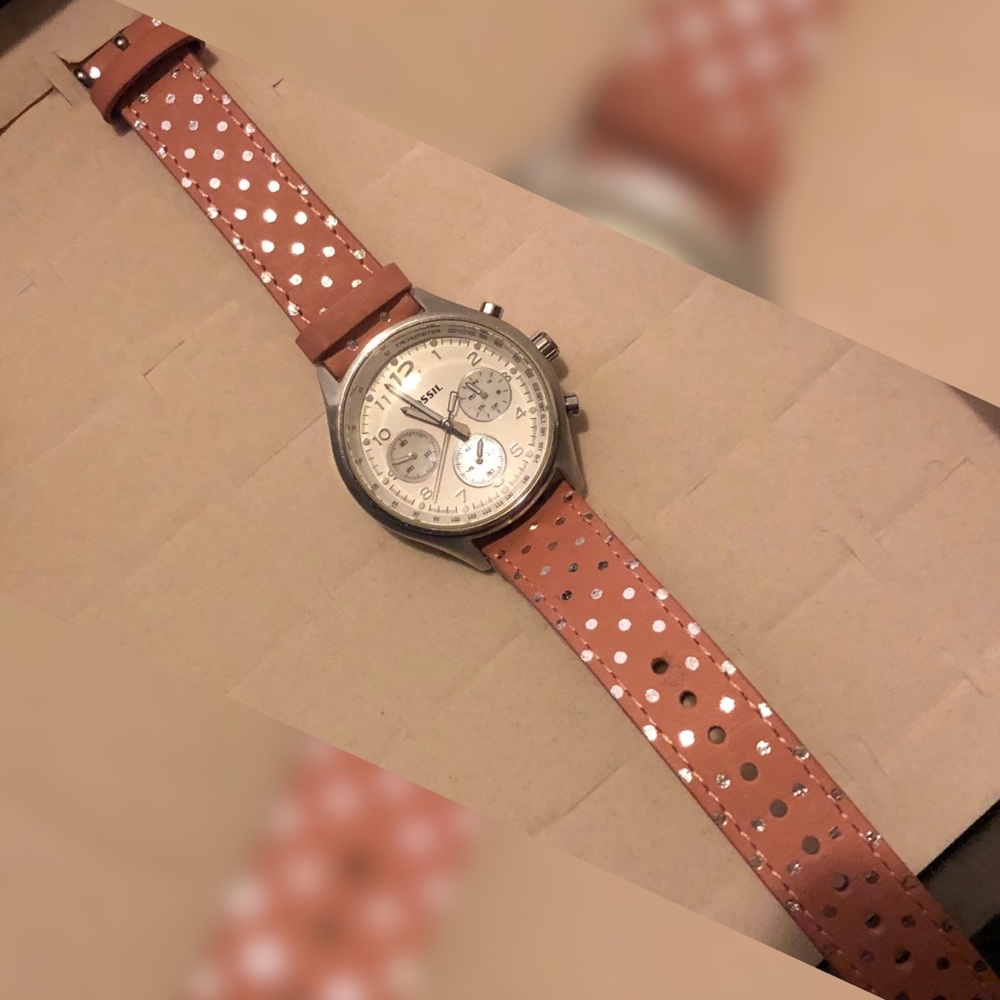 Fossil Flight Watch with Interchangeable bands